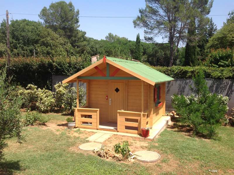 chalet de jardin pour enfant