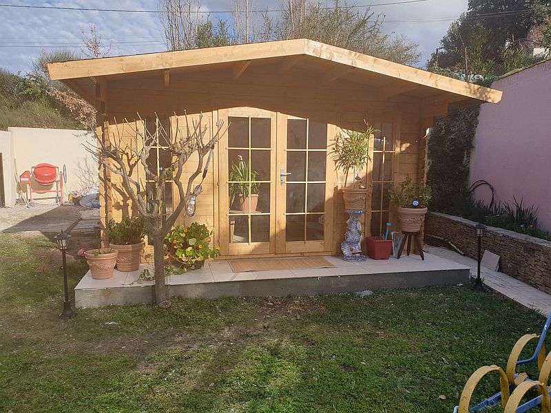 Chalet de jardin en bois INGLUND de TUINDECO