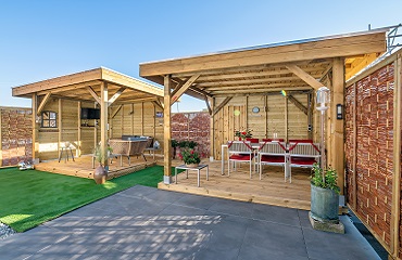 terrasse en bois et composite