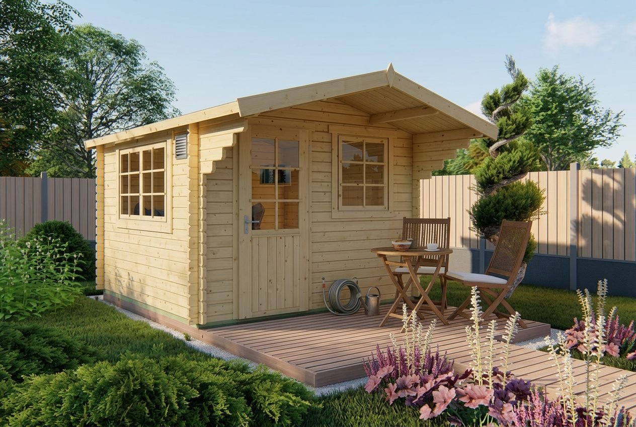 Aération d'un chalet de jardin : ventilation et air sain pour votre abri