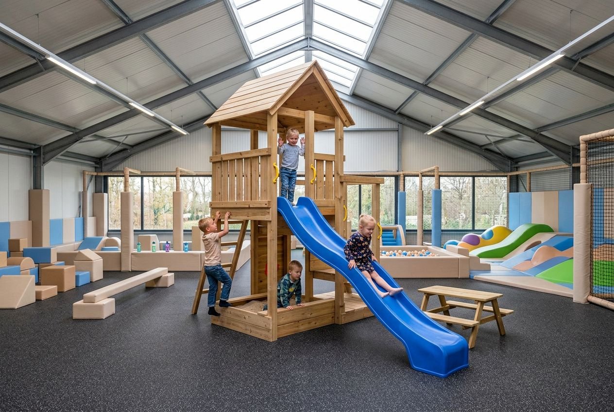 Aire de jeux intérieur : guide des parcs de jeux couverts