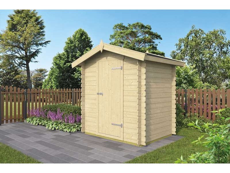 Abri de jardin compact : petits espaces, grand rangement en bois