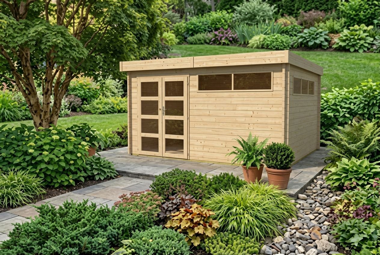 Abri de jardin sans autorisation : taille maximale, surface et réglementation