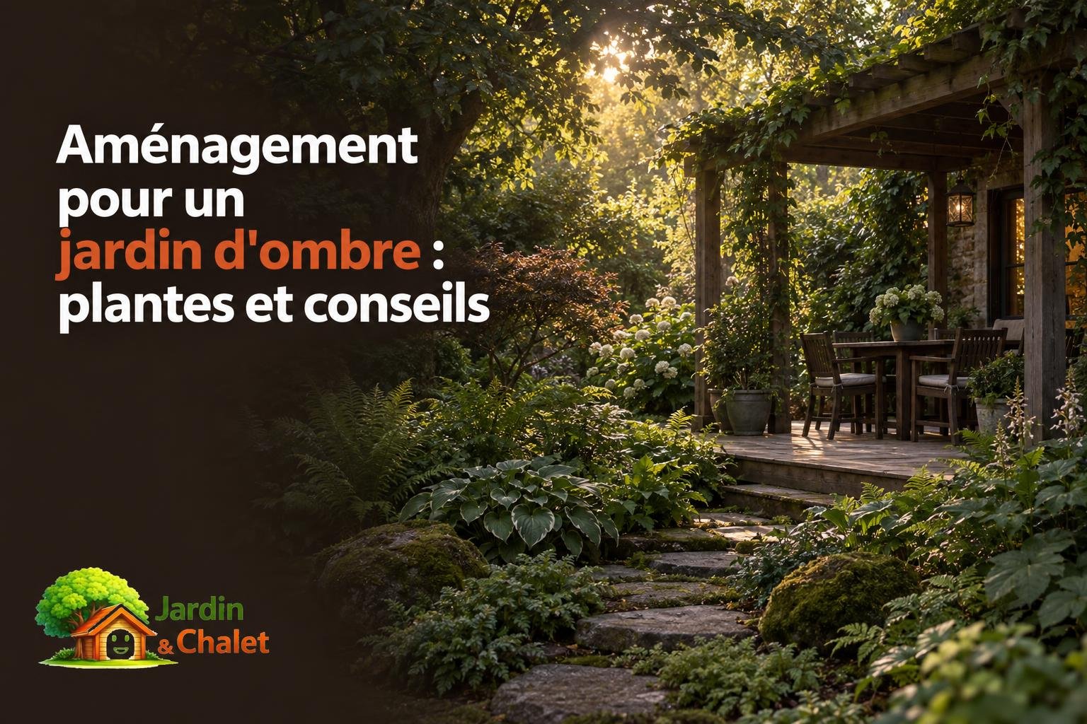 Aménagement pour un jardin d'ombre : plantes et conseils
