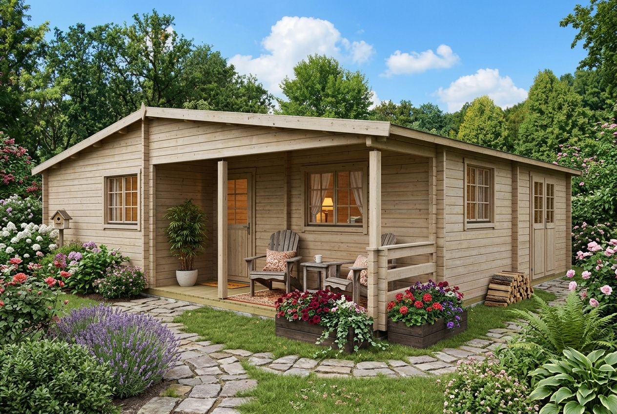 Vivre dans un chalet toute l'année : guide complet en bois