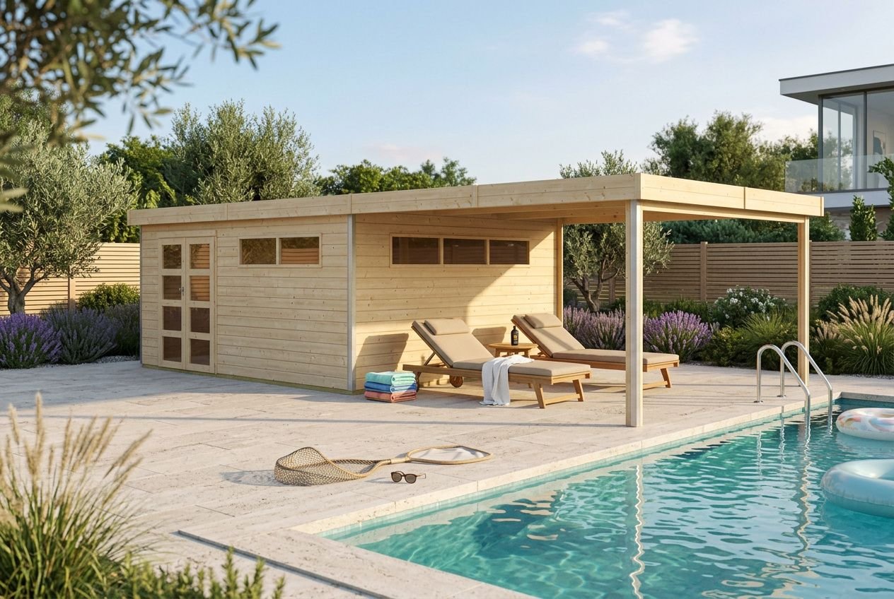 Construction d'une terrasse bois pour piscine : guide complet