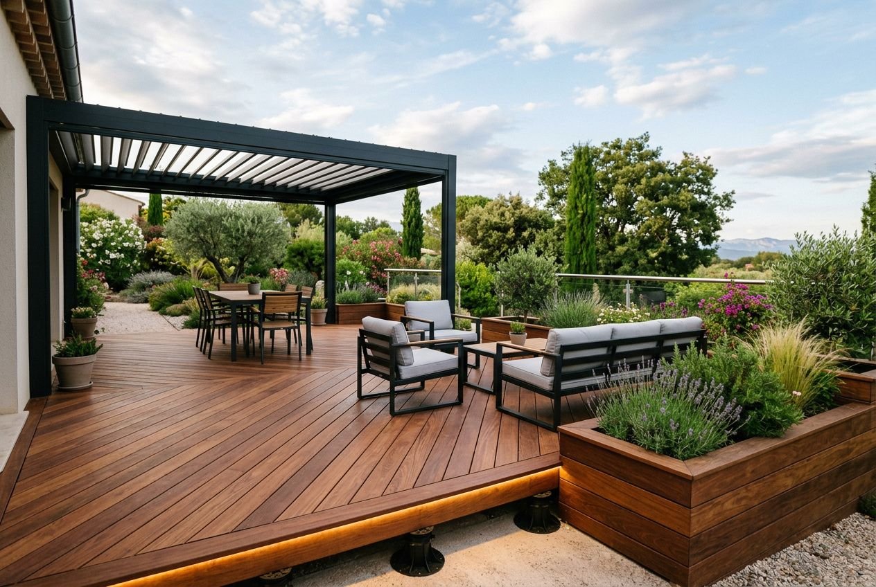 Aménagement terrasse bois : idées déco pour une terrasse en bois réussie