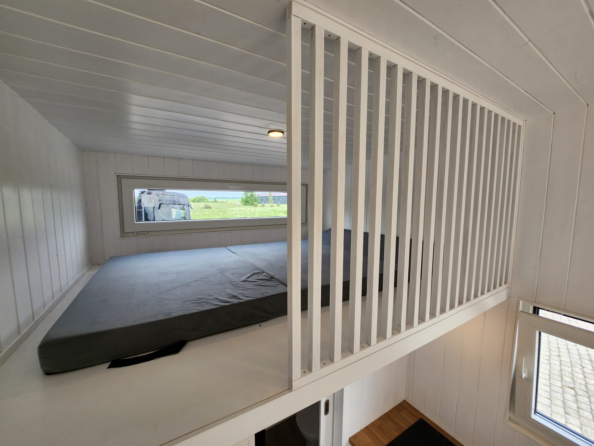 Tiny House Baltic vue la chambre