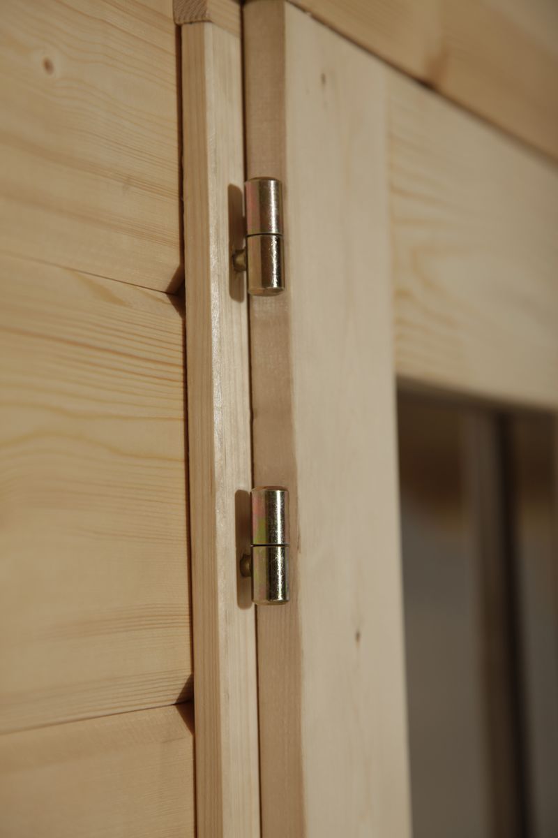 Détails des finitions des chalets Gardenas