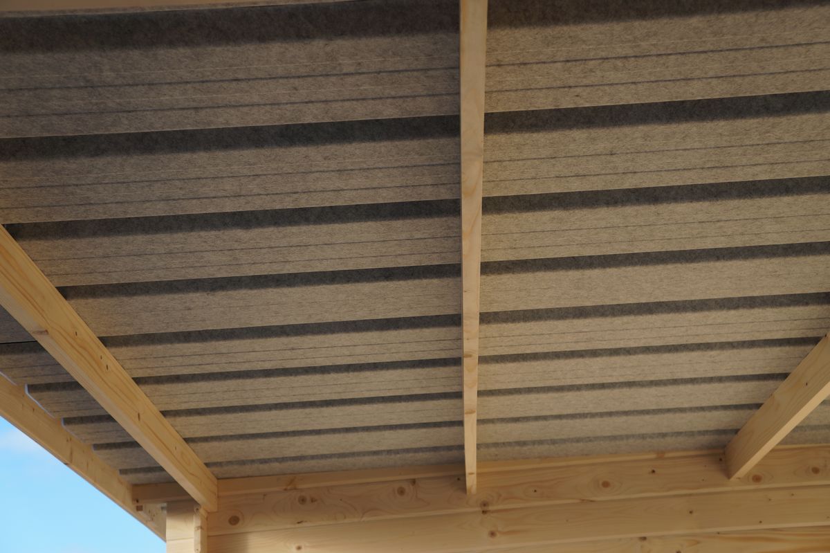 Détails des finitions des chalets Gardenas