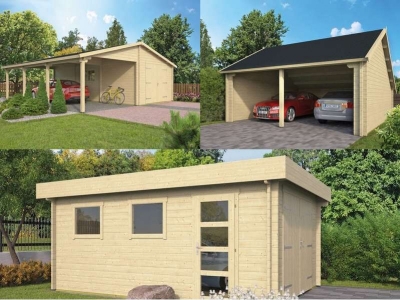 Garage à toit plat ou toit bâtière ?